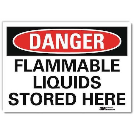 Lyle Danger Sign, 7 in H, 10 in W, Vertical Rectangle, English, U3-1490-RD_10X7 U3-1490-RD_10X7