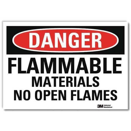 Lyle Danger Sign, 10 in H, 14 in W, Horizontal Rectangle, English, U3-1501-RD_14X10 U3-1501-RD_14X10