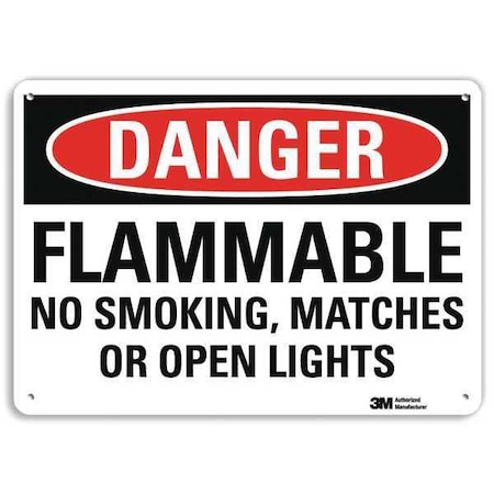 Lyle Danger Sign, 10" H, 14 in W, Horizontal Rectangle, English, U3-1507-NA_14x10 U3-1507-NA_14x10