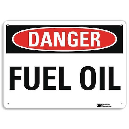 Lyle Danger Sign, 10 in H, 14 in W, Vertical Rectangle, English, U3-1521-RA_14X10 U3-1521-RA_14X10