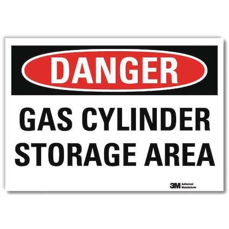 Lyle Danger Sign, 10 in H, 14 in W, Horizontal Rectangle, English, U3-1528-RD_14X10 U3-1528-RD_14X10