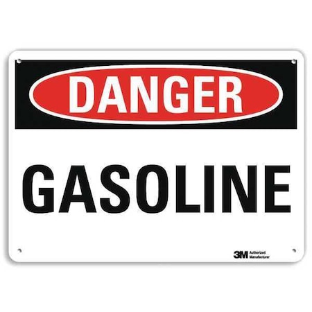 Lyle Danger Sign, 10" W, 7" H, 0.040" Thickness, U3-1531-NA_10x7 U3-1531-NA_10x7