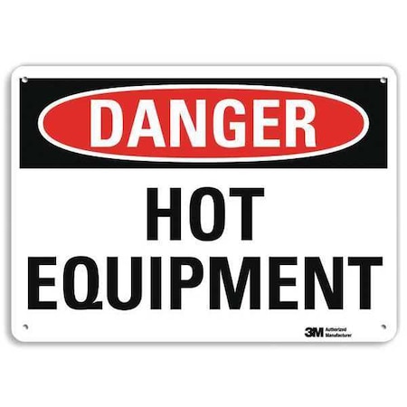Lyle Danger Sign, 4 Hole Mount, 10in W x 7in H, U3-1655-RA_10X7 U3-1655-RA_10X7