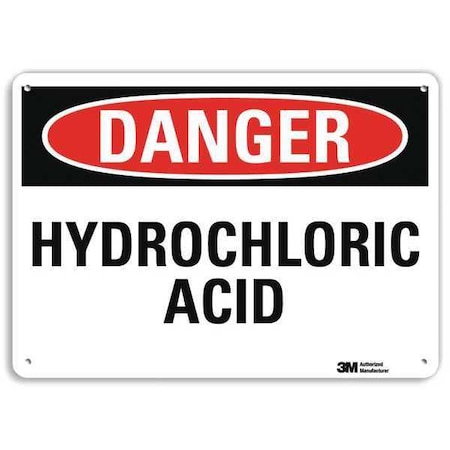 Lyle Danger Sign, 10 in H, 14 in W, Horizontal Rectangle, English, U3-1665-NA_14x10 U3-1665-NA_14x10