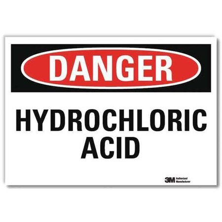 Lyle Danger Sign, 7 in H, 10 in W, Vertical Rectangle, English, U3-1665-RD_10X7 U3-1665-RD_10X7
