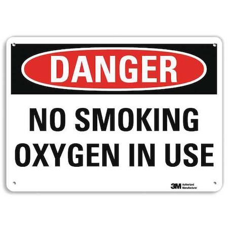 Lyle Danger Sign, 10" H, 14 in W, Vertical Rectangle, English, U3-1854-RA_14X10 U3-1854-RA_14X10