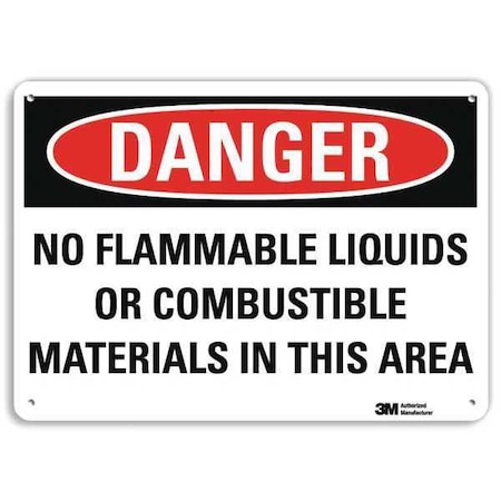 Lyle Danger Sign, 10 in H, 14 in W, Vertical Rectangle, English, U3-1820-RA_14X10 U3-1820-RA_14X10