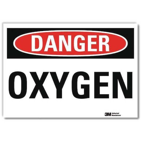 Lyle Danger Sign, 10 in H, 14 in W, Horizontal Rectangle, English, U3-1894-RD_14X10 U3-1894-RD_14X10