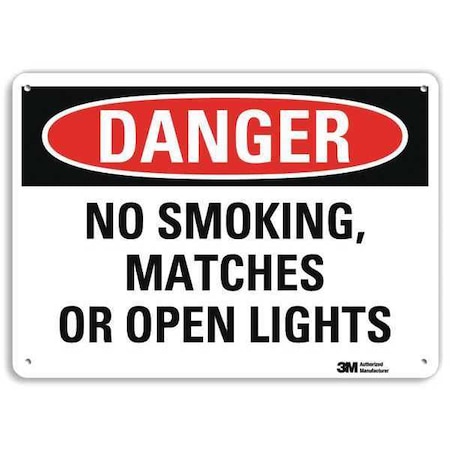 Lyle Danger Sign, 7" H, 10" W, Plastic, Vertical Rectangle, English, U3-1866-NP_10X7 U3-1866-NP_10X7