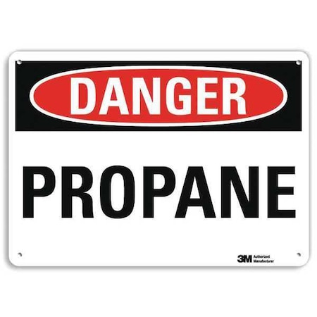 Lyle Danger Sign, 10 in H, 14 in W, Vertical Rectangle, English, U3-1934-RA_14X10 U3-1934-RA_14X10