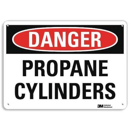 Lyle Danger Sign, 4 Hole Mount, 10in W x 7in H, U3-1935-RA_10X7 U3-1935-RA_10X7