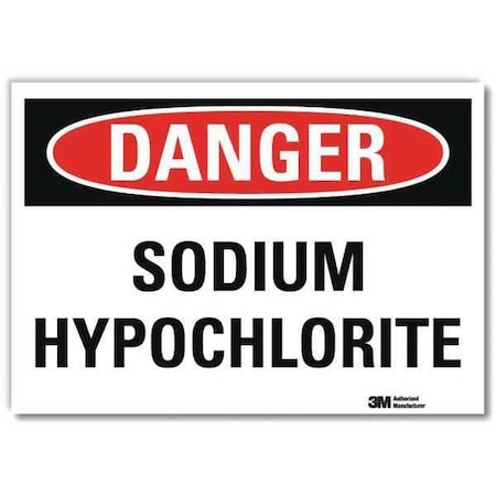 Lyle Danger Sign, 7 in H, 10 in W, Vertical Rectangle, English, U3-1985-RD_10X7 U3-1985-RD_10X7