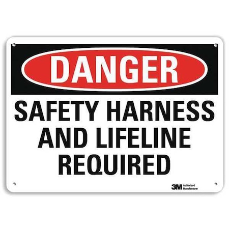 Lyle Danger Sign, 14" W, 10" H, 0.040" Thickness, U3-1971-NA_14x10 U3-1971-NA_14x10