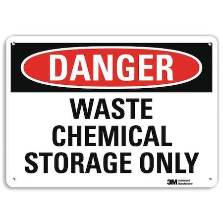 Lyle Danger Sign, 10" W, 7" H, 0.040" Thickness, U3-2039-NA_10x7 U3-2039-NA_10x7