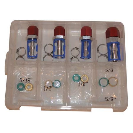 Airsept A/C Line Straight Repair Kit, SAE, 28 pcs. 76706