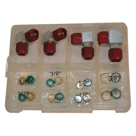 Airsept Line Splice 90 deg. Pack, SAE, 28 pcs. 76054