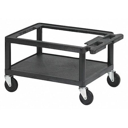 Walter Surface Technologies Clean Box Dolly, 7-1/2 in. H, Plastic 55B083