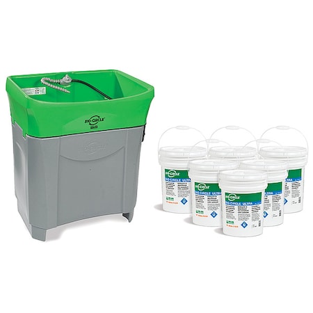 Walter Surface Technologies Heavy Duty Parts Washer Sys. Large 55D600BCUP