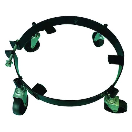 Westward Band Dolly, 120 lb., Steel, Black 34NK67