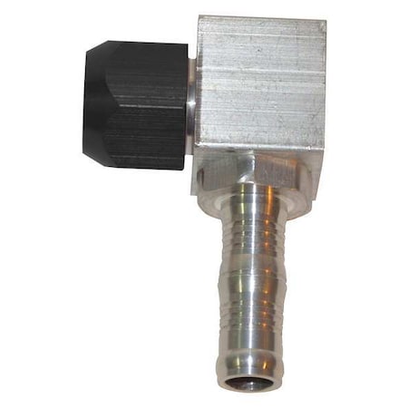 Airsept Connector 90 deg, 3/4 in Tube to No 12 Hose 76725