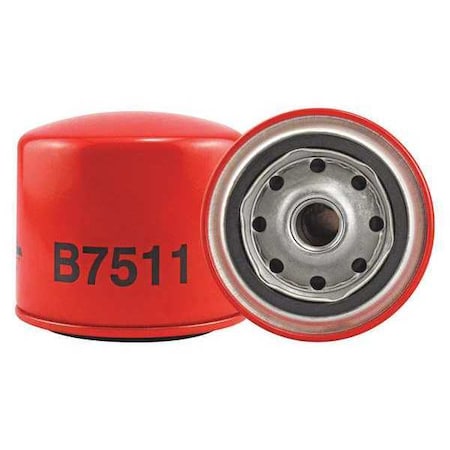 Baldwin Filters Lube Filter, 3-11/16 in. O.D. B7511