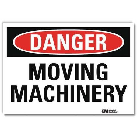 Lyle Danger Sign, 10 in Height, 14 in Width, Reflective Sheeting, Horizontal Rectangle, English U3-1803-RD_14X10