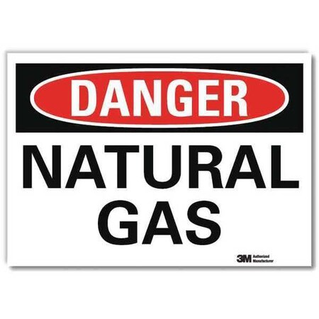 Lyle Danger Sign, 10 in H, 14 in W, Horizontal Rectangle, English, U3-1807-RD_14X10 U3-1807-RD_14X10