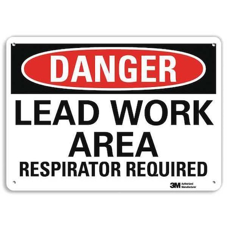 Lyle Danger Sign, 14" W, 10" H, 0.040" Thickness, U3-1751-NA_14x10 U3-1751-NA_14x10