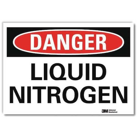 Lyle Danger Sign, 10 in H, 14 in W, Horizontal Rectangle, English, U3-1754-RD_14X10 U3-1754-RD_14X10