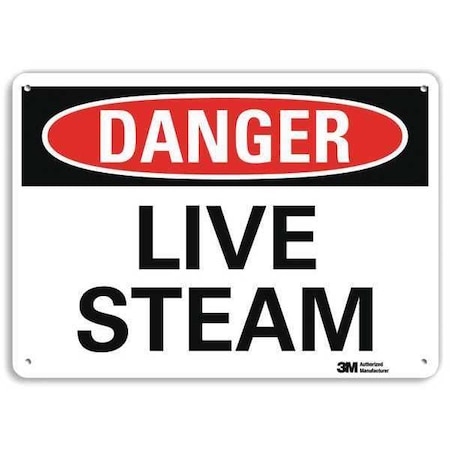 Lyle Danger Sign, 4 Hole Mount, 10in W x 7in H, U3-1756-RA_10X7 U3-1756-RA_10X7