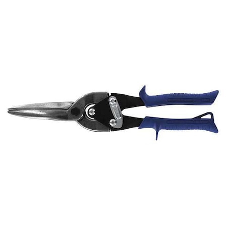 Midwest Snips Aviation Snip, Straight, 12 in, Steel MWT-6716A