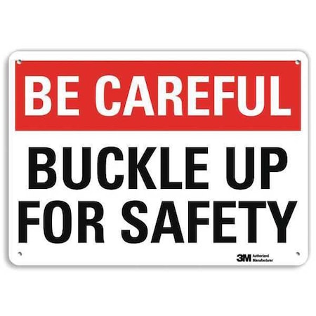 Lyle Safety Sign, 7 in H, 10 in W, Plastic, Vertical Rectangle, English, U7-1006-NP_10X7 U7-1006-NP_10X7