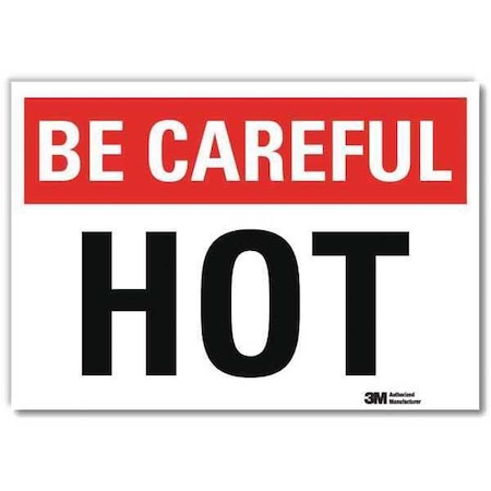 Lyle Safety Sign, 7 in Height, 10 in W, Reflective Sheeting, Vertical Rectangle, English, U7-1014-RD_10X7 U7-1014-RD_10X7