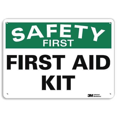 Lyle Safety First, First Aid Kit, 7 in x 10 in, Vertical Rectangle, Plastic, U7-1199-NP_10X7 U7-1199-NP_10X7