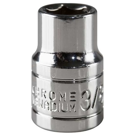 Jonard Tools 3/8 in Drive, 3/8" SAE Socket, 6 Points, 3/8 in. Dr, 3/8 in. Hex, PK10 TWS-38/10