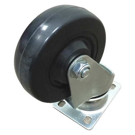Zoro Select Swivel Rubber Caster TT10A002SBG