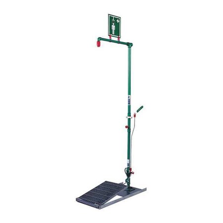 Hughes Safety Showers Emergency Shwr, Floor, Bleed Pipe36inL EXP-SD-20G