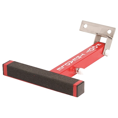 Hughes Safety Showers Foot Control, Steel, Red, Silver, For Use With, Shower with Eyewash, Eyewash TS-FOOT-EF