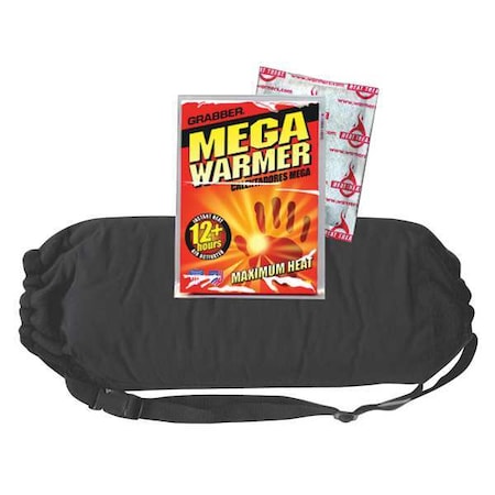Grabber Hand Muff, Nylon Shell, Fleece Liner, Black 1000BK