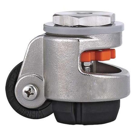 Zoro Select Leveling Caster, Nylon, 2 in., 1100 lb. WMS-60S