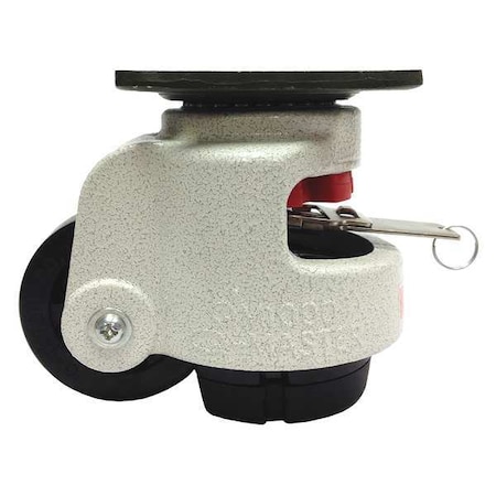 Zoro Select Leveling Caster, Nylon, 3 in., 1190 lb. WMIWR-72PF