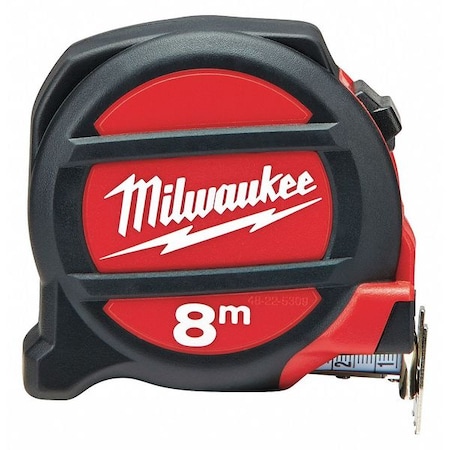 Milwaukee Tool 8m Tape Measure, 1-1/16" Blade 48-22-5309