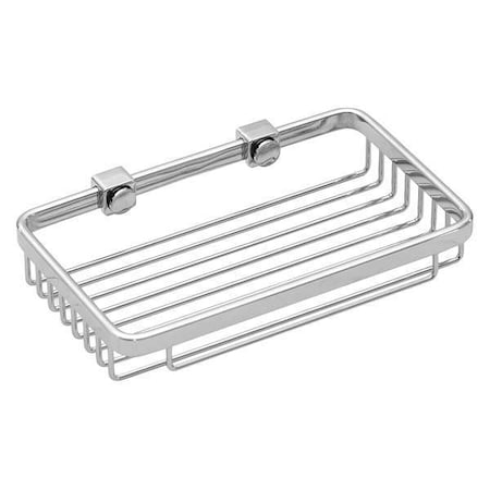 Wingits Shower Basket, 8 In W, SS, Polished WRBPS8