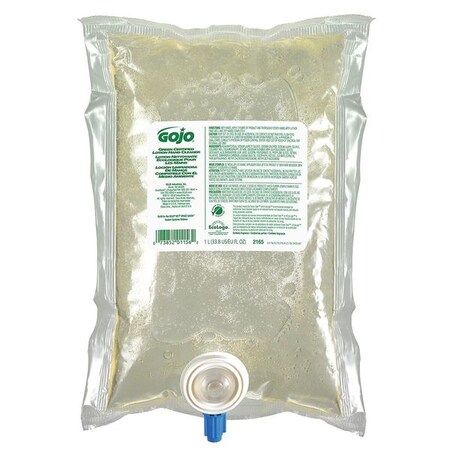 Gojo 1000 ml Liquid Hand Cleaner Refill Dispenser Refill, 8 PK 2165-08