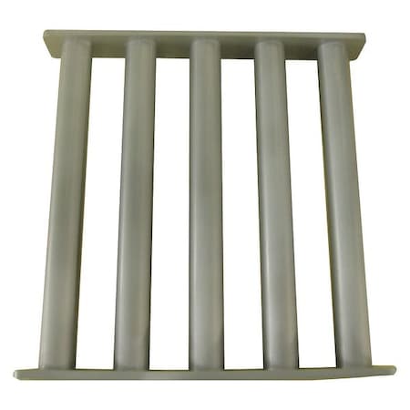 Zoro Select MagntcGrate, Rectnglr, Ceramic, 10inLx10inW 34TA04