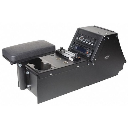 Gamber-Johnson Console Kit, Black, 30-13/16 in. L, Steel 7160-0409