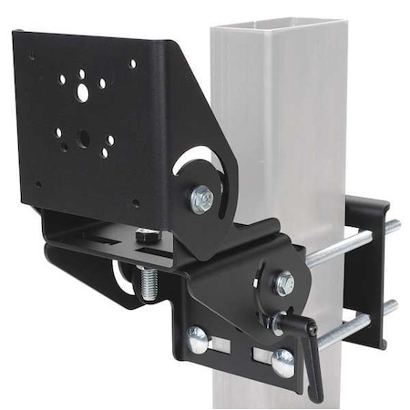 GAMBER-JOHNSON Computer Mount, Forklift, 7 in. L. Steel 7160-0366