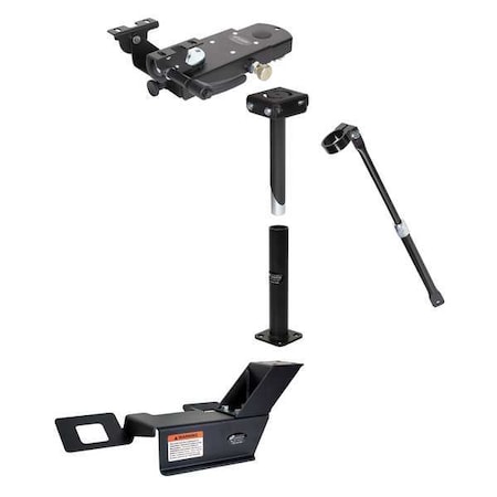 Gamber-Johnson Computer Mount Kit, Black, Ford F250-F750 7170-0133