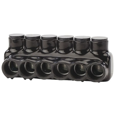 Polaris Insulated Multitap Connector, 5.52 In. L IPLD250-6B