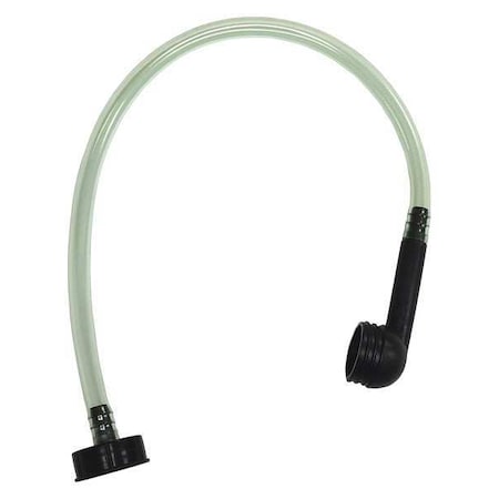 Funnel King PVC, 2-1/2 qt., 24", 3/4", Clear, Flexible 20425